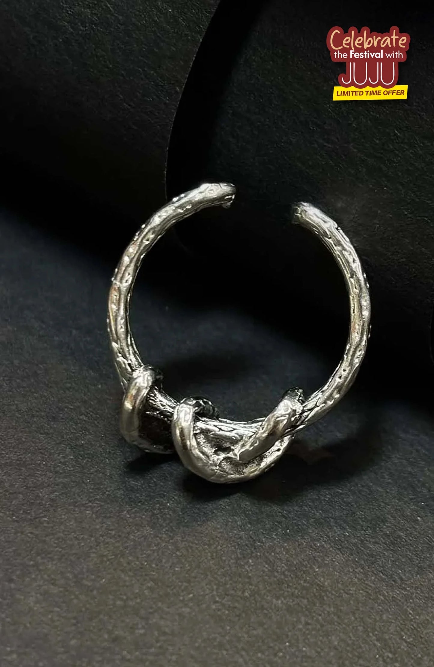 The Knotborn Ring|Unisex Jewellery Silver / Unisex Rings