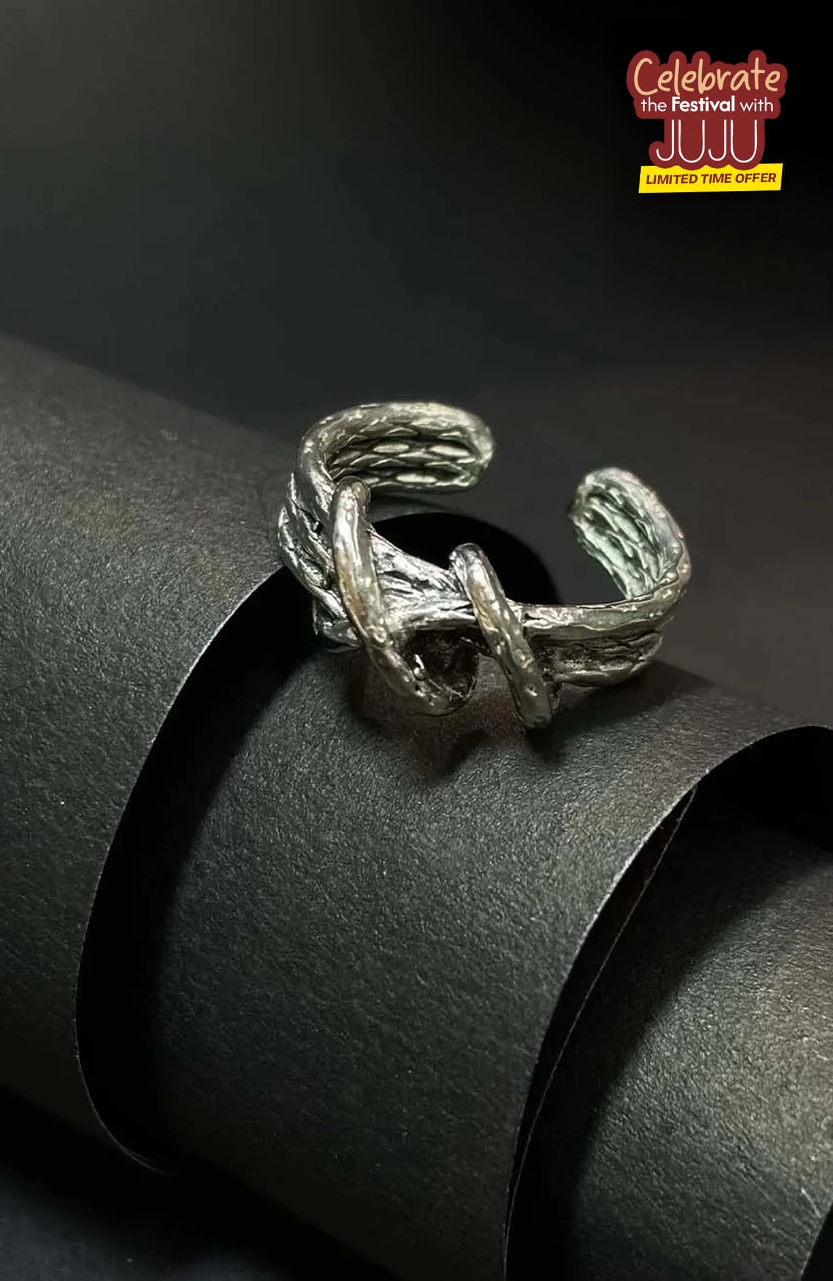 The Knotborn Ring|Unisex Jewellery Silver / Unisex Rings
