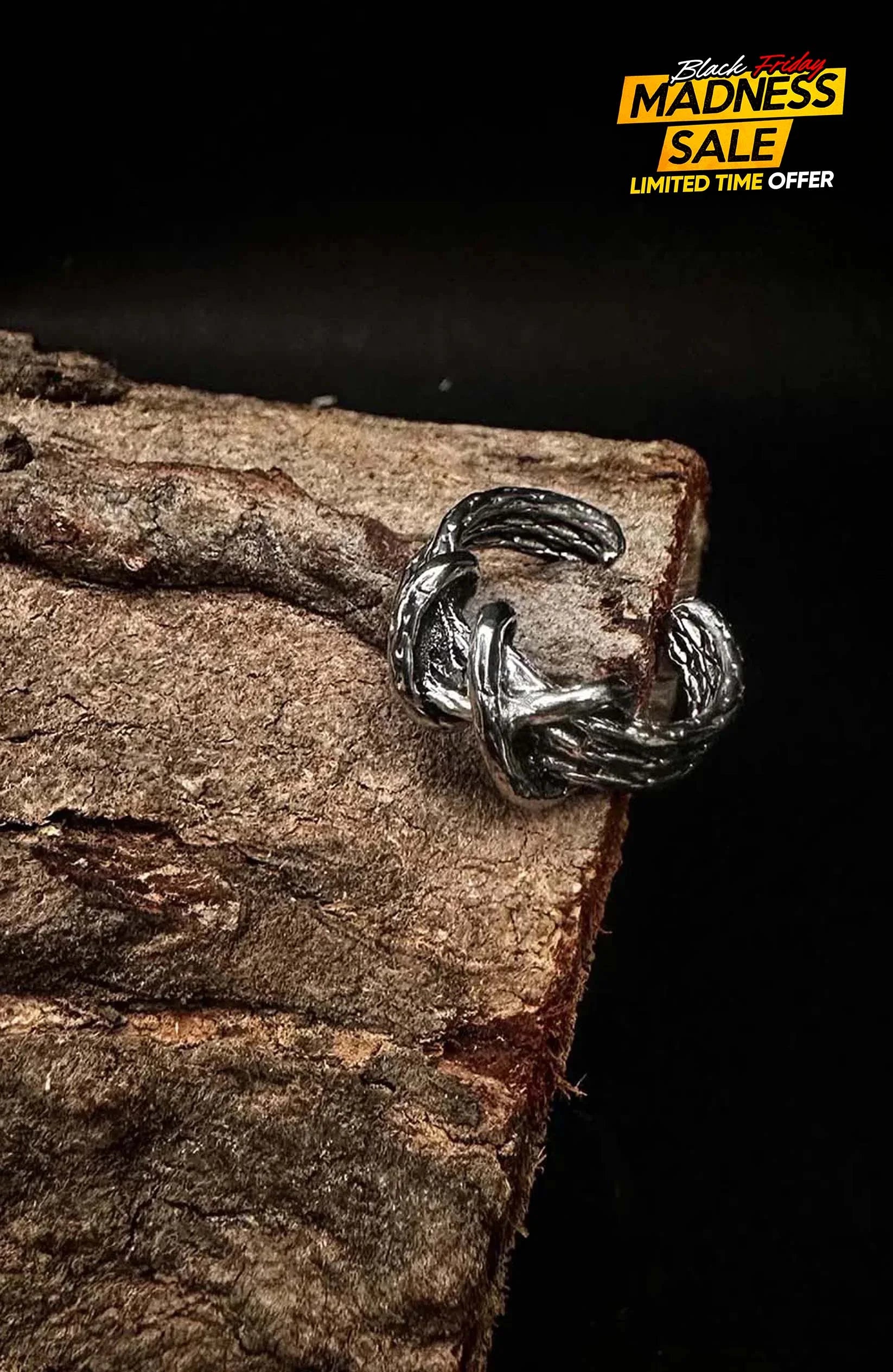 The Knotborn Ring|Unisex Jewellery - Silver / Unisex - Rings