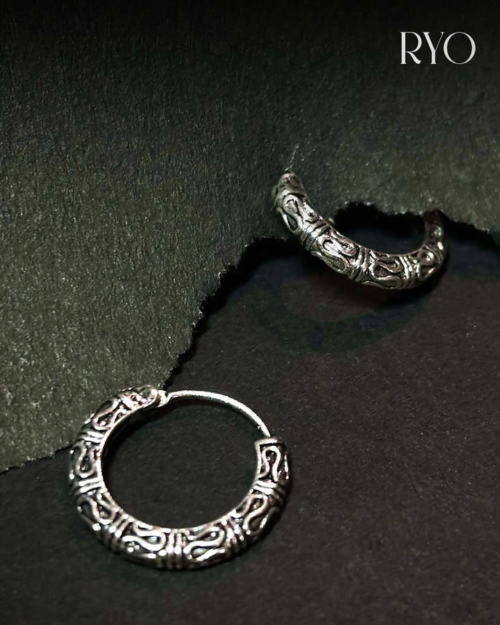 Tribal Loop - Silver / Unisex