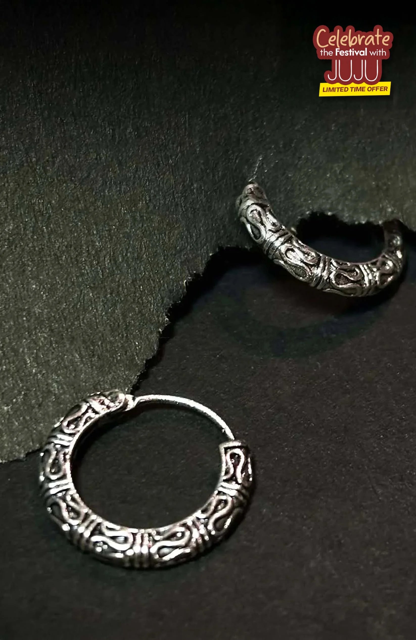 Tribal Loop|Unisex Jewellery Silver / Unisex