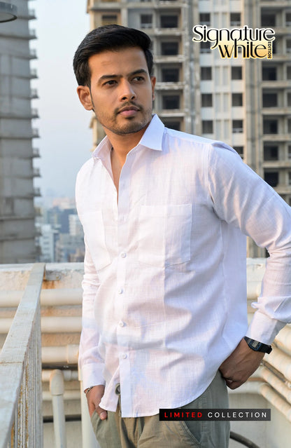 Twin White Shirt - Shirt