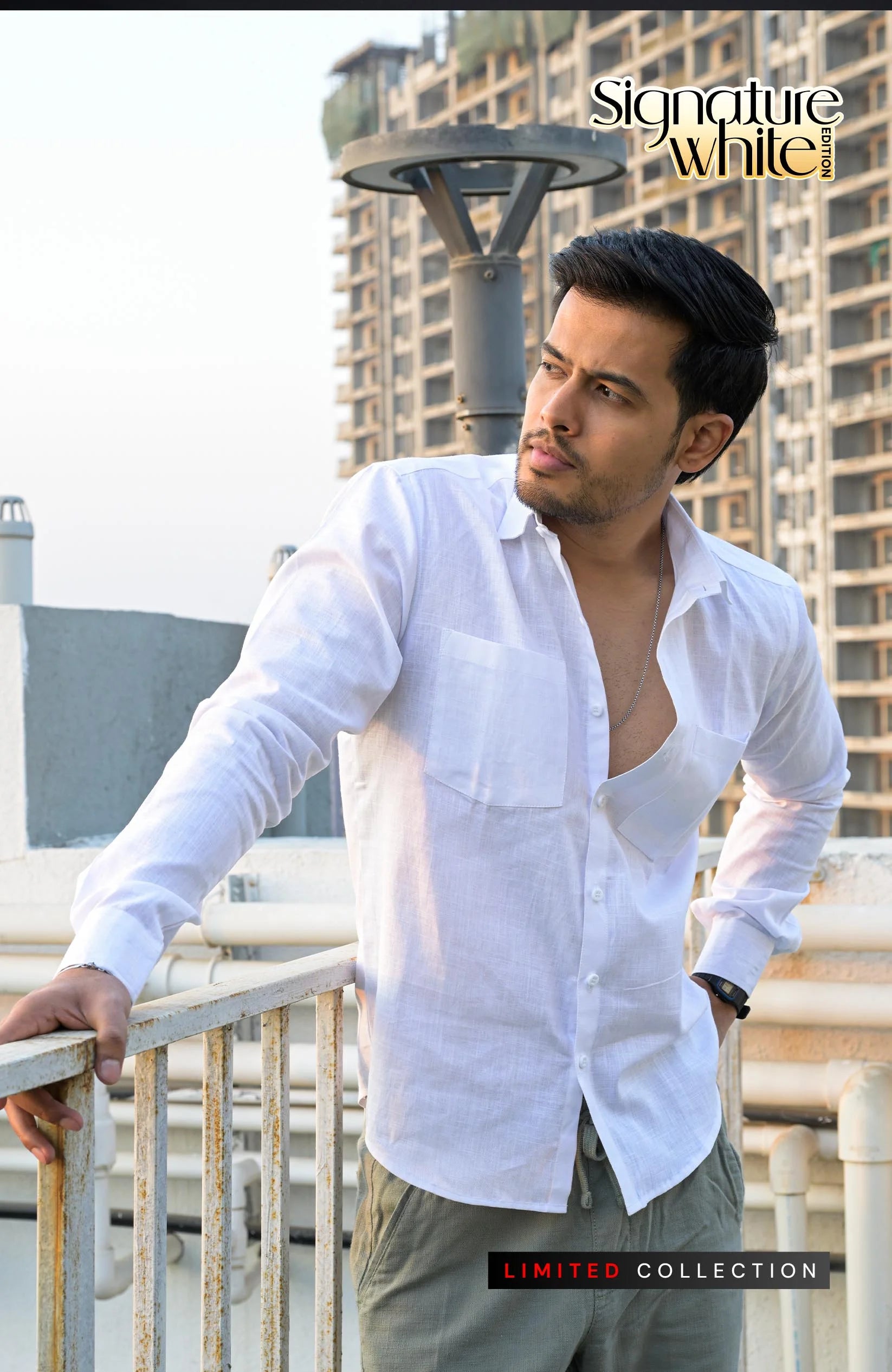 Twin White Shirt - Shirt