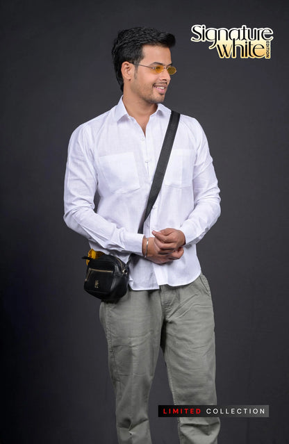 Twin White Shirt - Shirt