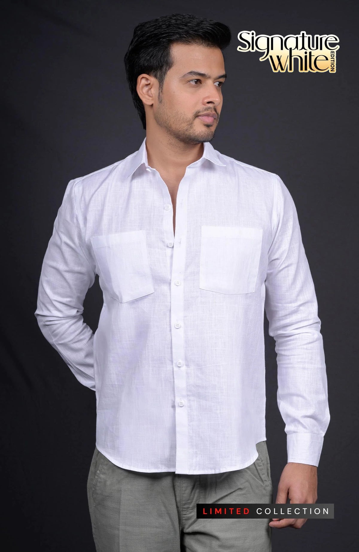 Twin White Shirt - White / M - Shirt