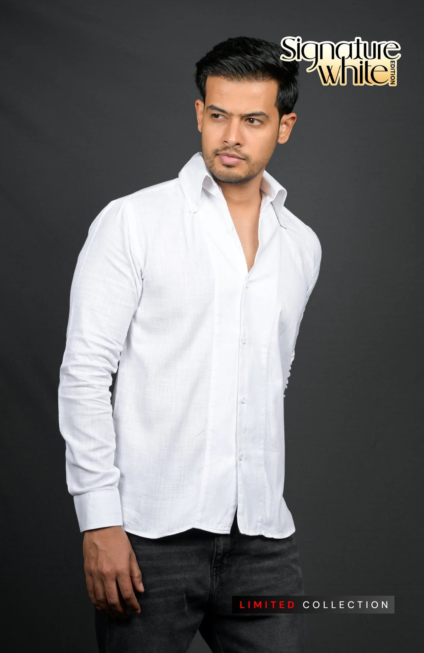U Turn White Shirt - Shirt