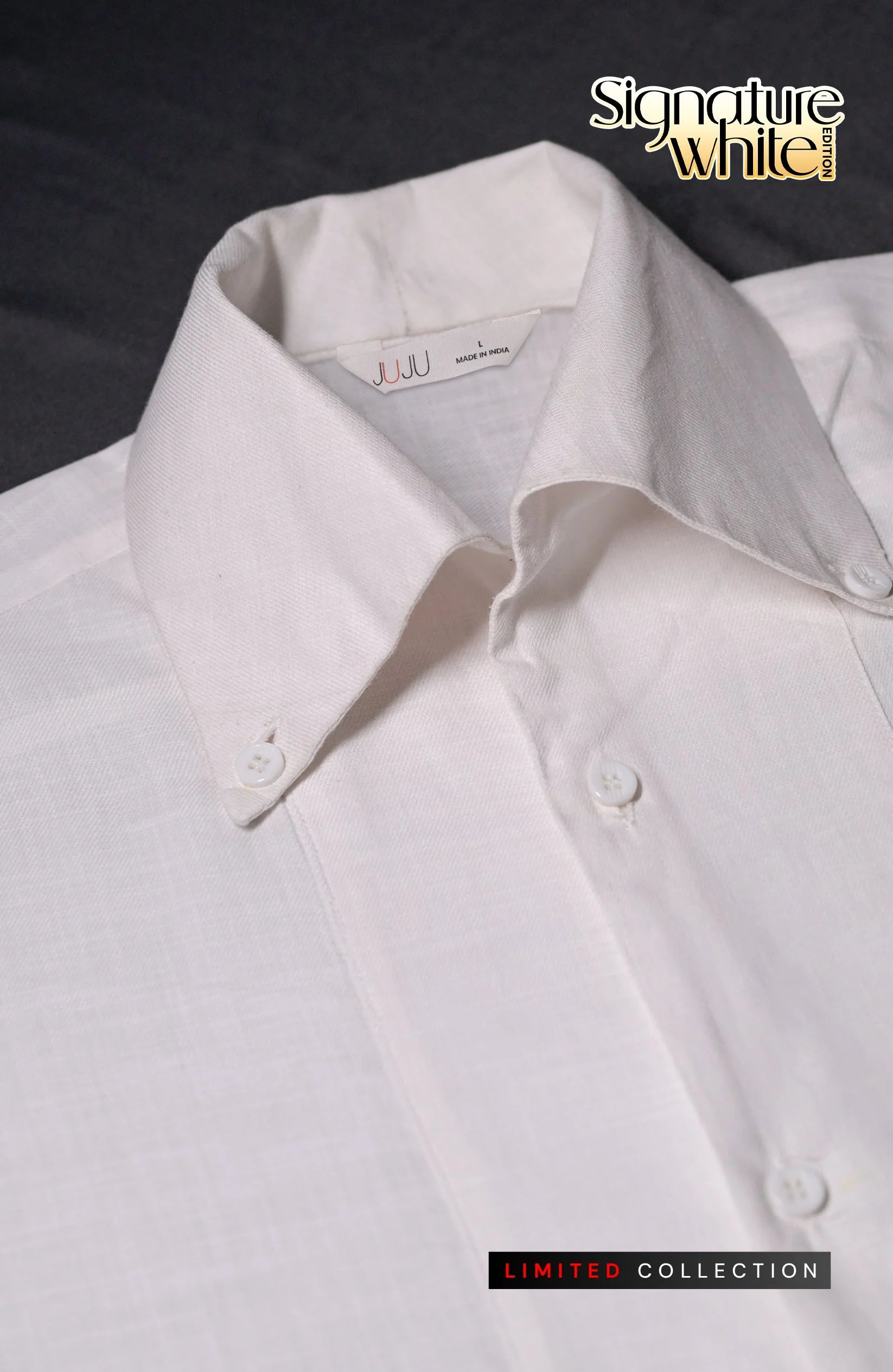 U Turn White Shirt - Shirt