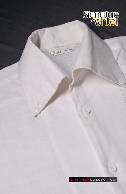 U Turn White Shirt - Shirt