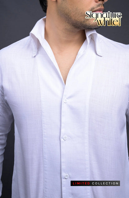 U Turn White Shirt - Shirt